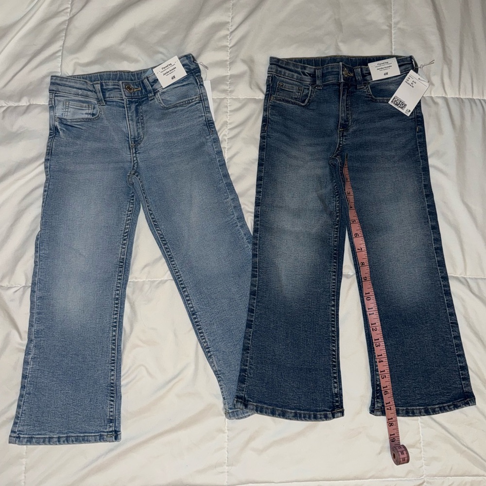 H&M Kids Jeans - Light Blue and Dark Blue